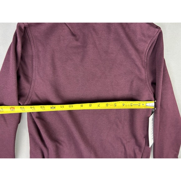 Athleta Women's XXS Cozy Karma‎ Twist Neck Pullover Sweatshirt NEW With Tags - Picture 4 of 10